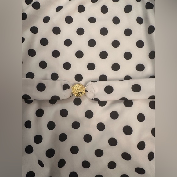 REVOLVExCAROLINE CONSTAS DELOS ONE PIECE WHITE DOT CURRENTLY OUT OF STOCK, SMALL - Picture 8 of 8